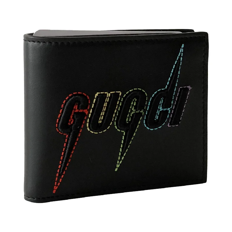 Women Gucci Sylvie bags with a leather - wrapped handleGucci Blade Bi-Fold Wallet