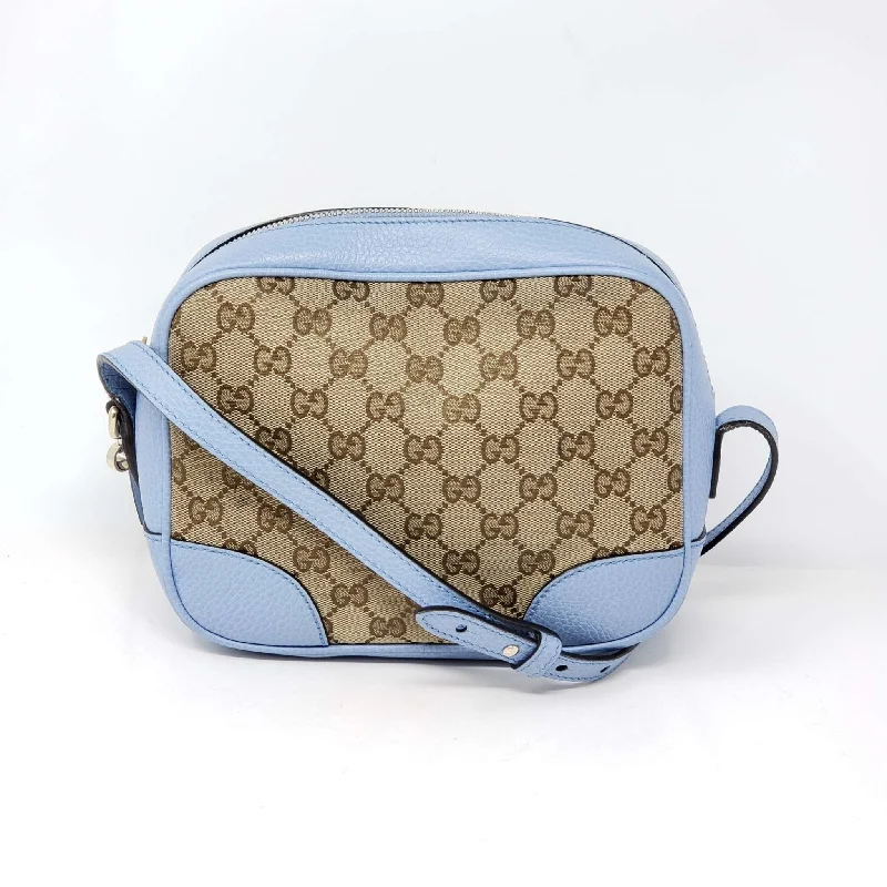 Women Gucci bags with interlocking G hardware for a classic lookGucci MicroGuccissima Camera Crossbody Bag