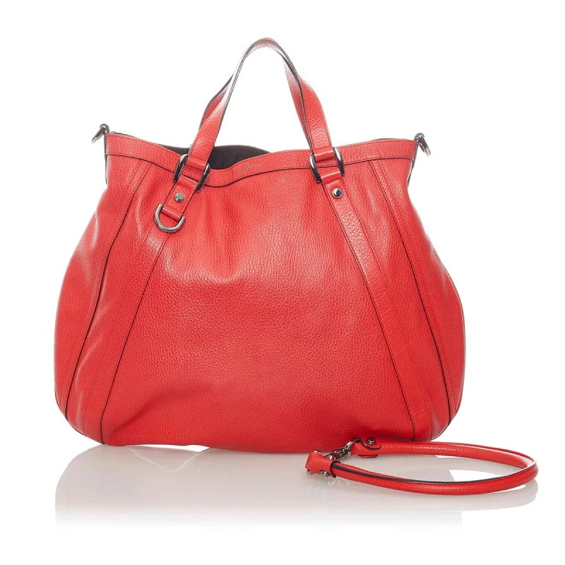 Ladies Gucci Dionysus bags with a chain - link shoulder strapGucci Abbey HandBag Shoulder Bag 268641 Red Leather Ladies Gucci