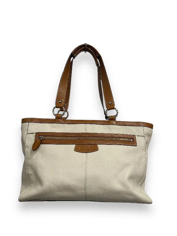 Coach Dempsey bags with a contrast - colored interior for visual interestHandbag Designer By Coach, Size: Large