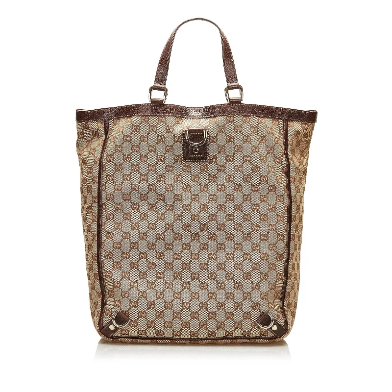 Gucci Marmont bags for women with a snakeskin - effect panelGucci Abbey GG Canvas Tote Bag