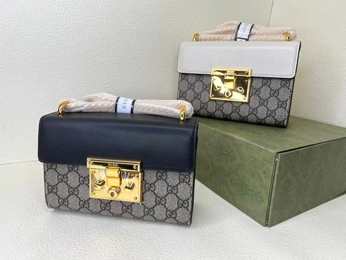 Ladies Gucci shoulder bags with a wide - width strapGucci Bags