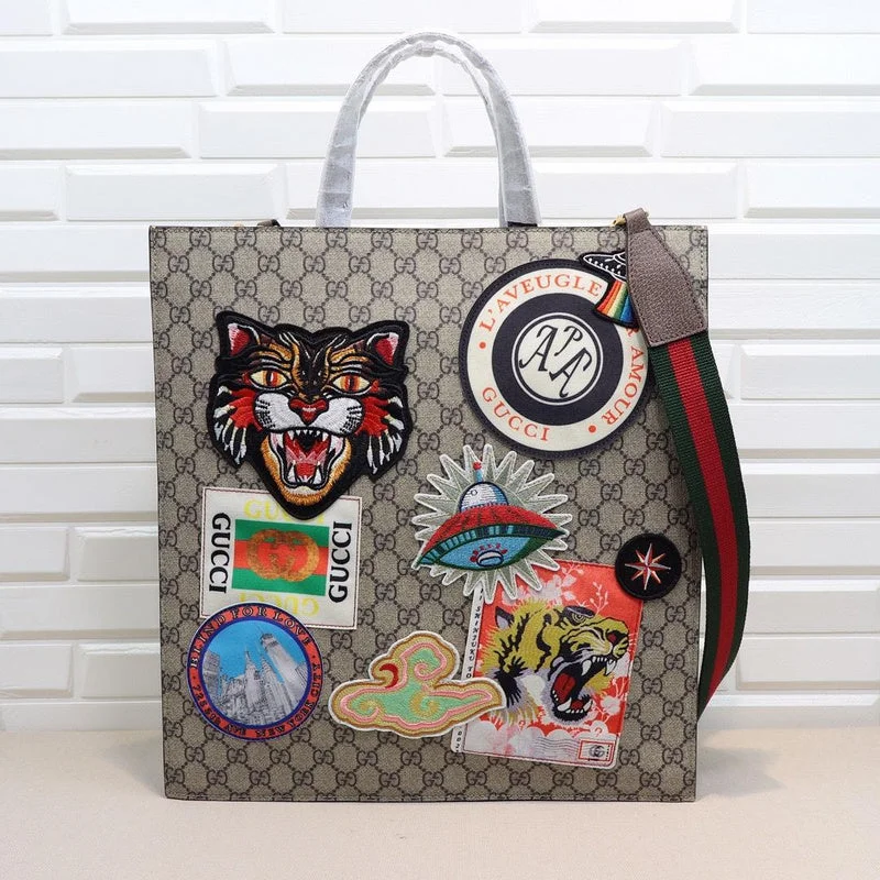 Women Gucci bags with a snap - button closure and a decorative charmGucci Bags