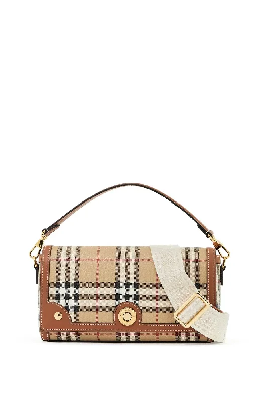 Pet - Friendly Burberry Pet Carrier Bags"shoulder Bag With Check Pattern Notes