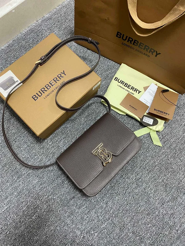 Soft Leather Burberry Duffel Bags for Weekend TripsWF - Burberry Bags - 073