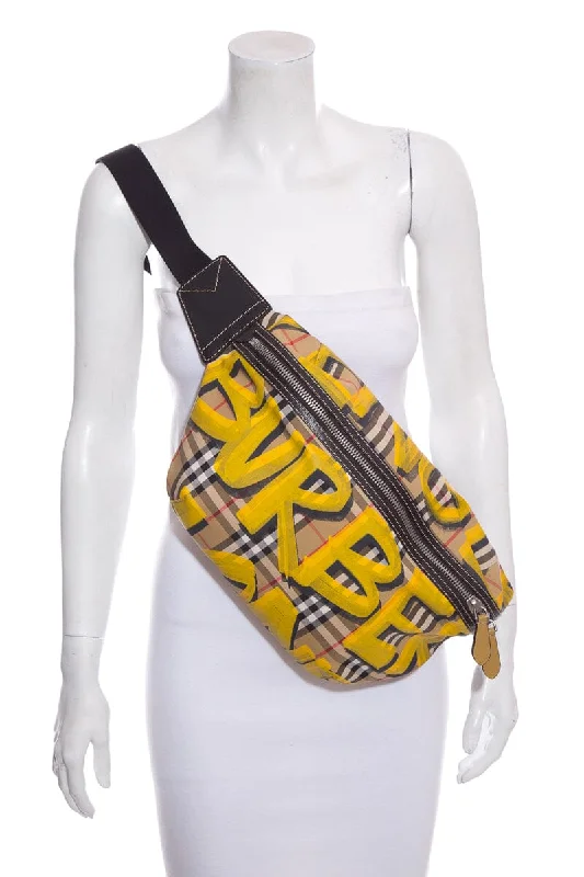 Quilted Burberry Bags for a Luxurious FeelBurberry Yellow Multi Waist Bag