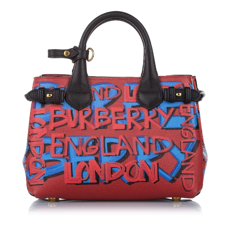 Elegant Burberry Clutch Bags for Formal EventsBurberry Banner Leather Satchel (SHG-14267)