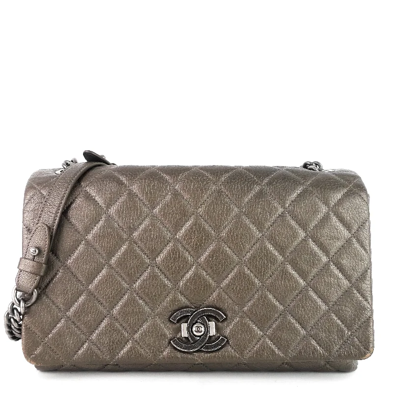 Chanel bags with exclusive seasonal releasesCity Rock Large Goatskin Flap Bag