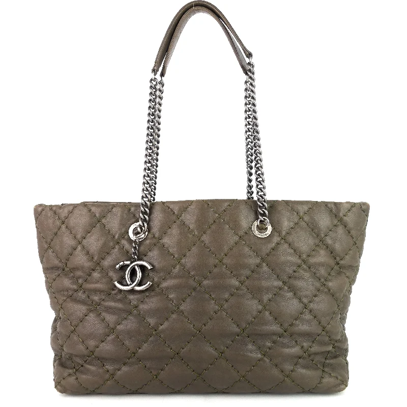 Chanel bags that pair perfectly with any outfitUltimate Stitch Calfskin Shopping Tote Bag