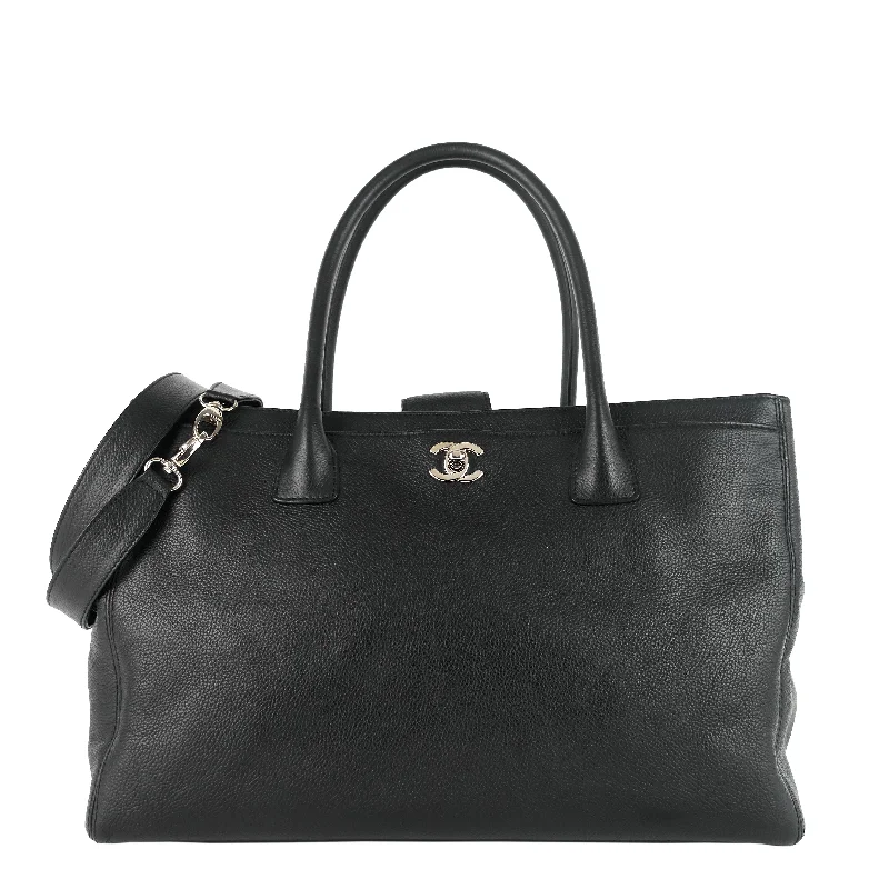 Chanel Small Crossbody Bag for TravelChanel Cerf Executive Caviar Leather Tote Bag