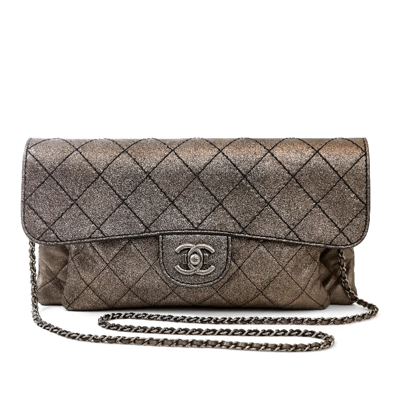 Chanel bags with the perfect balance of luxury and functionalityChanel Small Metallic Copper Lambskin Crossbody Flap Bag w/ Silver Hardware