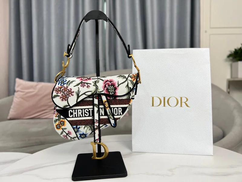 Christian Dior Saddle bags with a studded trim for a bold lookBC - Dior Bags - 1078