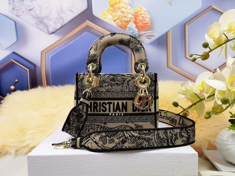 Christian Dior Saddle bags with a studded trim for a bold lookChristian Dior  Bags - 4067