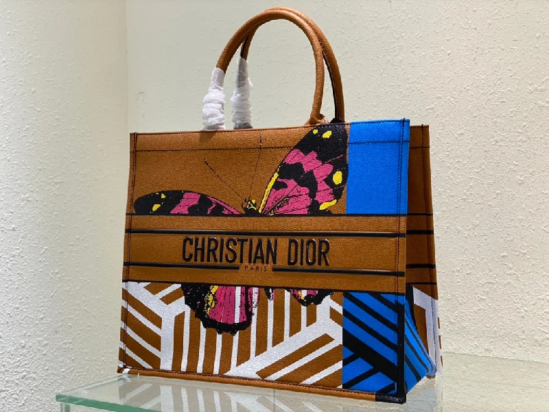 Christian Dior bags with a quilted pattern and gold - toned hardwareChristian Dior Book Tote Bag