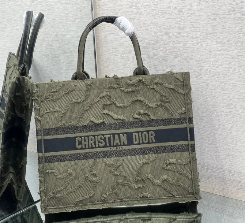 Christian Dior bags with a quilted pattern and gold - toned hardwareChristian Dior Book Tote Bag