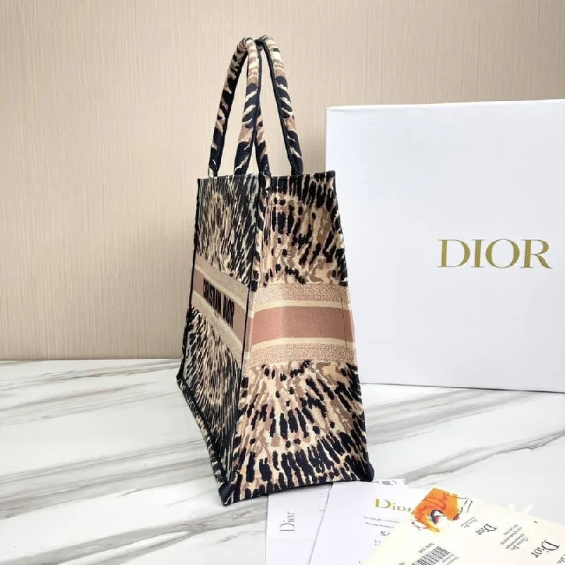 Luxury Christian Dior crossbody bags with a chain - link strapChristian Dior Book Tote Bag