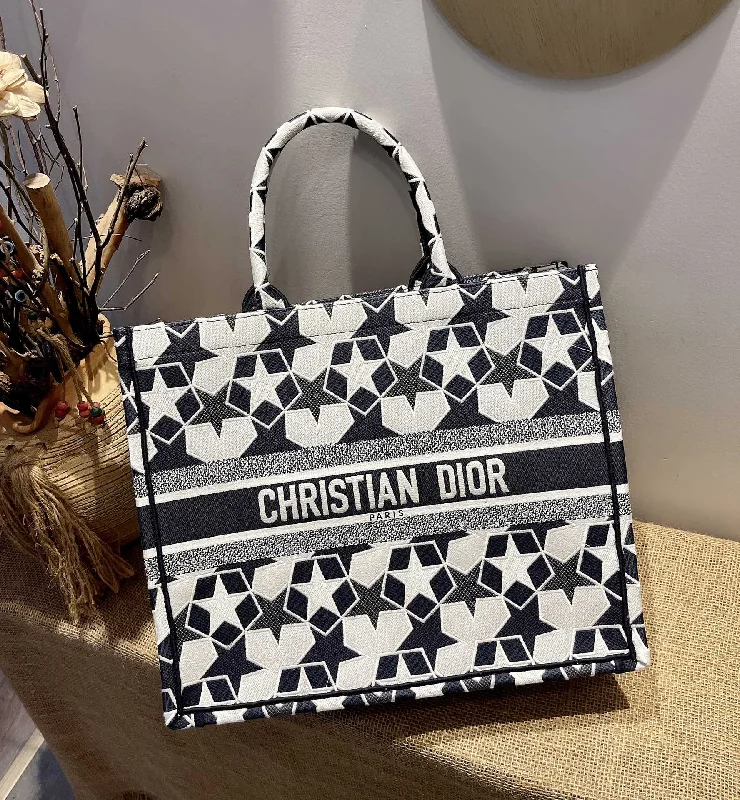 Christian Dior Saddle bags with a studded trim for a bold lookChristian Dior Book Tote Bag