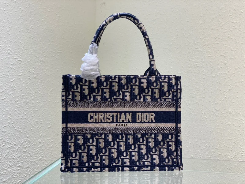 Fashion - forward Christian Dior tote bags for the modern womanChristian Dior Small Book Tote Blue