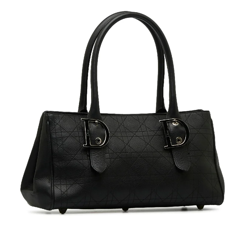 Christian Dior handbags with a back - pocket for quick storageDior Cannage East-West Handbag (WyVXIw)