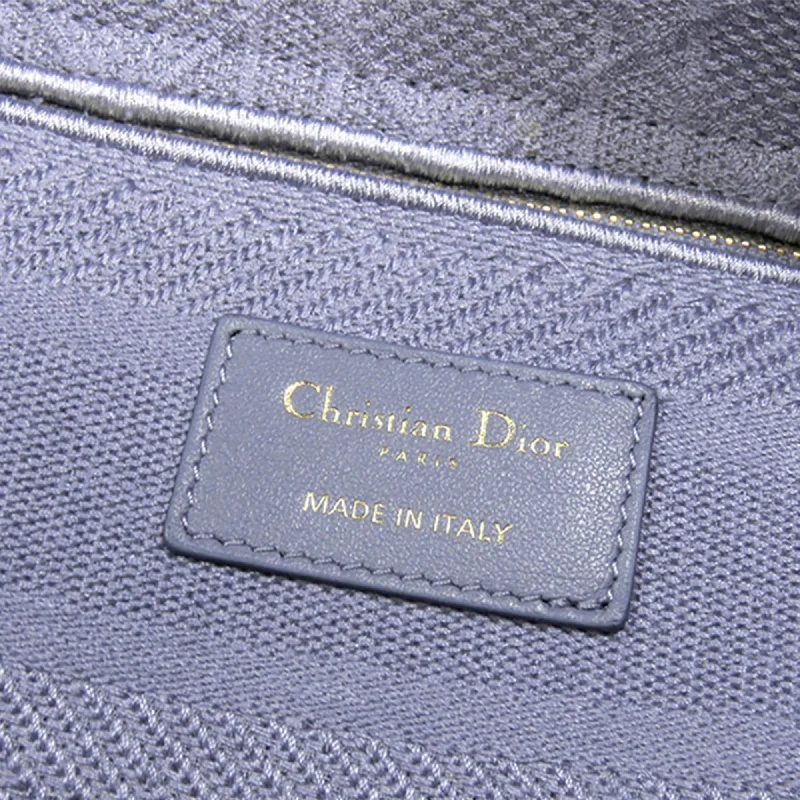 Christian Dior handbags with a snap - button closure and a decorative buckleDior Lady D-Lite Satchel (J6nwBk)