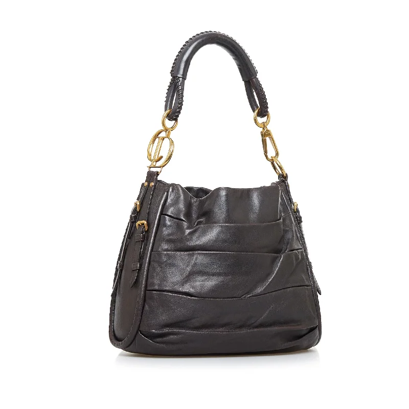 High - fashion Christian Dior bags with a geometric patternDior Libertine Hobo Bag (SHG-Maay4L)