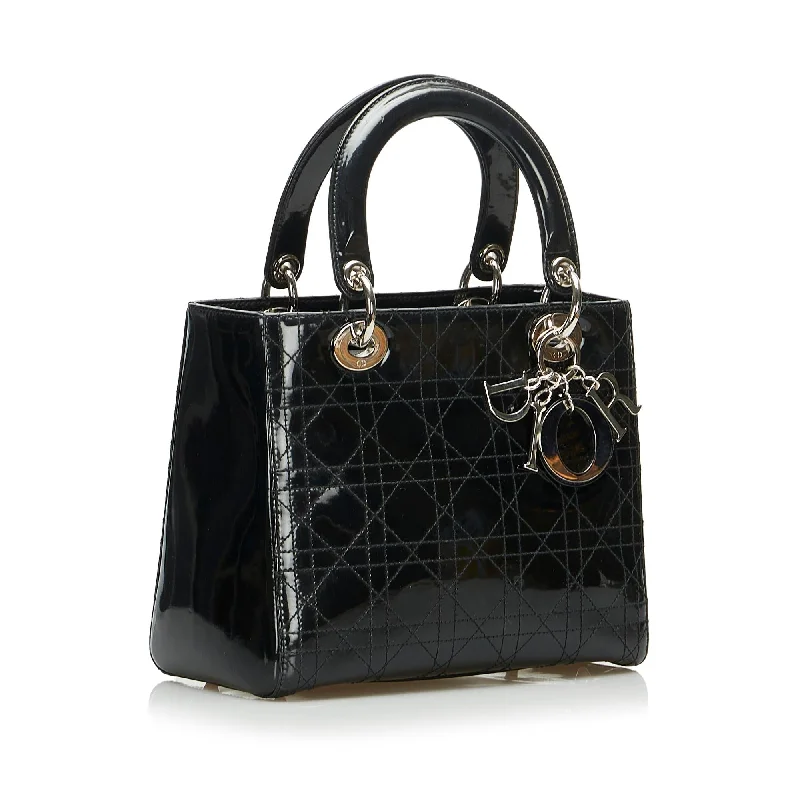 High - fashion Christian Dior bags with a geometric patternDior Medium Cannage Lady Dior (SHG-kVwapS)