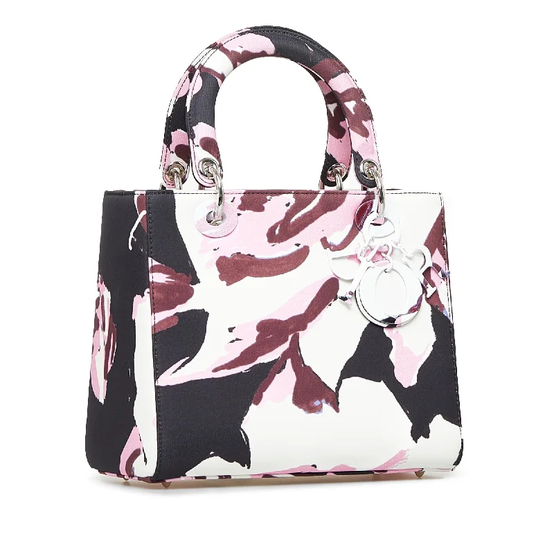 Christian Dior backpacks with a sleek, minimalist silhouetteDior Medium Floral Graffiti Lady Dior (SHG-y1sBoP)