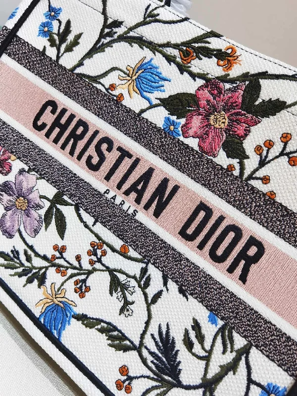 Christian Dior bags with a detachable coin purse insideChristian Dior Small Book Tote Bag