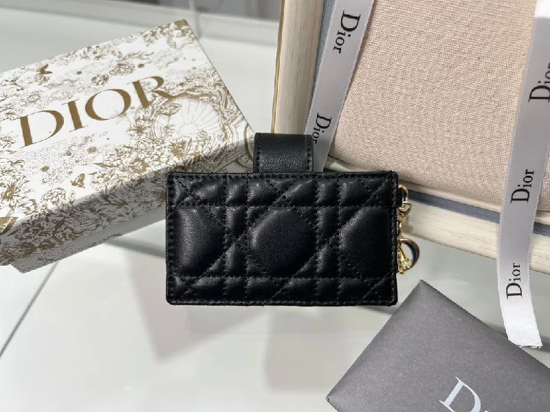 Christian Dior bags with a quilted pattern and gold - toned hardwareWF - Dior Bag - 070