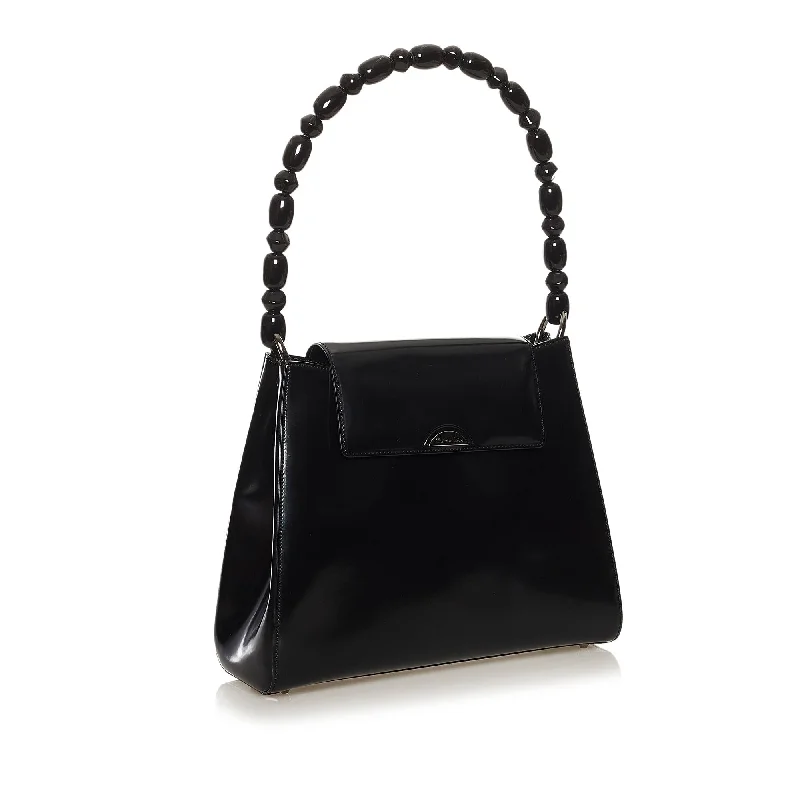 Christian Dior Saddle bags with a patent leather finish for a shiny lookDior Malice Handbag (34573)